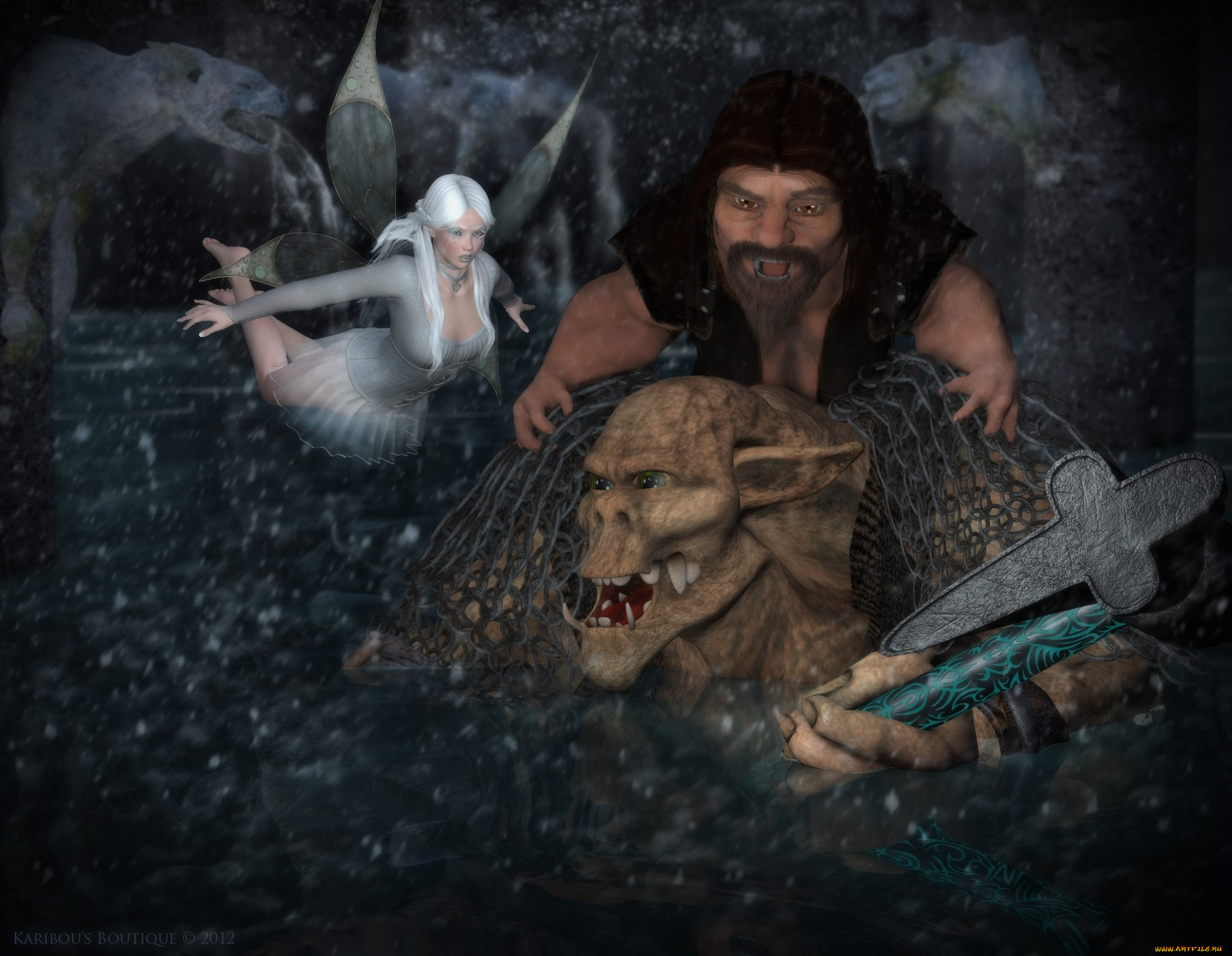 3 ,  , creatures, , , 